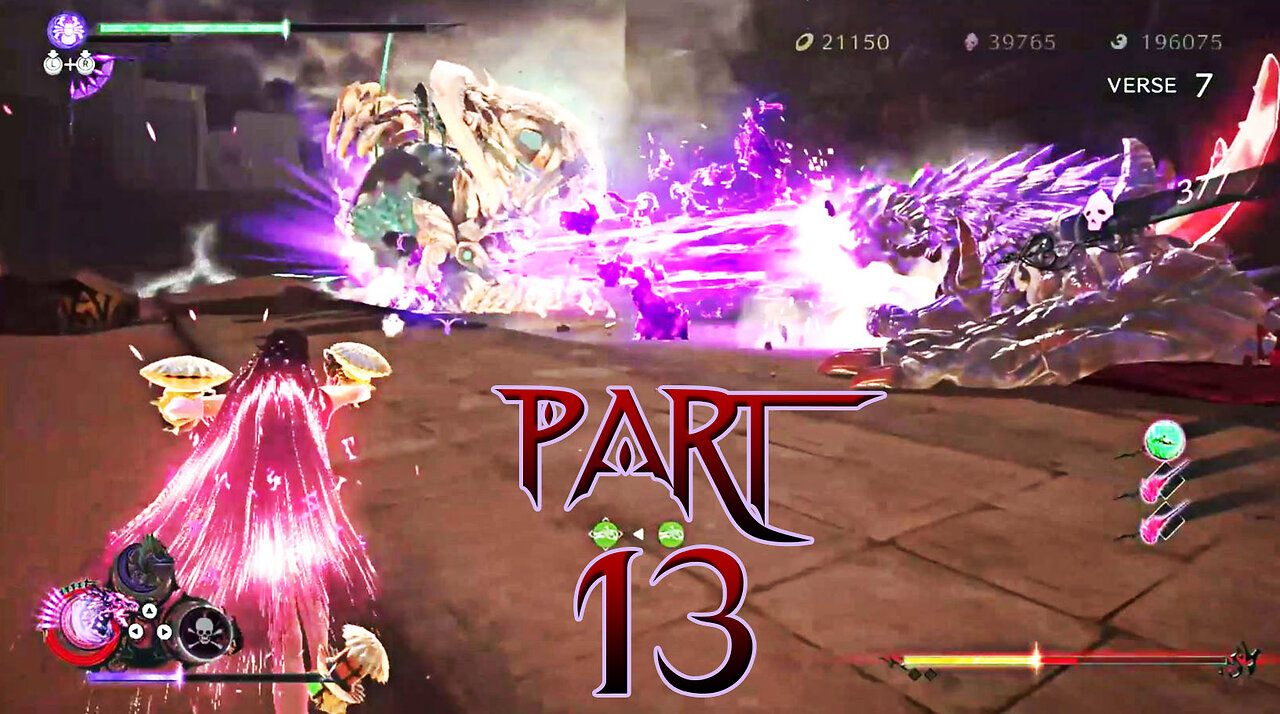 Bayonetta 3 Part 13 - Chapter 8 - A Croaking Chorus - Giant Frog Baal and Godzilla Mouth Beam