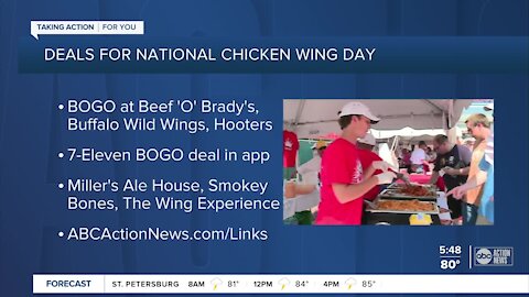 National Chicken Wing Day 2021: Where to score free and discounted wings