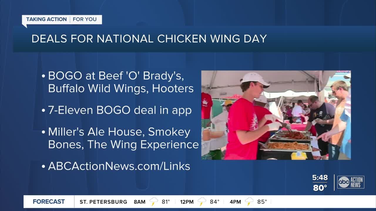 National Chicken Wing Day 2021: Where to score free and discounted wings