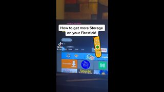 Clear Storage on your Firestick!
