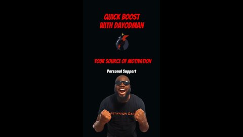 Personal Support #dayodman #you #supportself #motivation #eeyayyahh