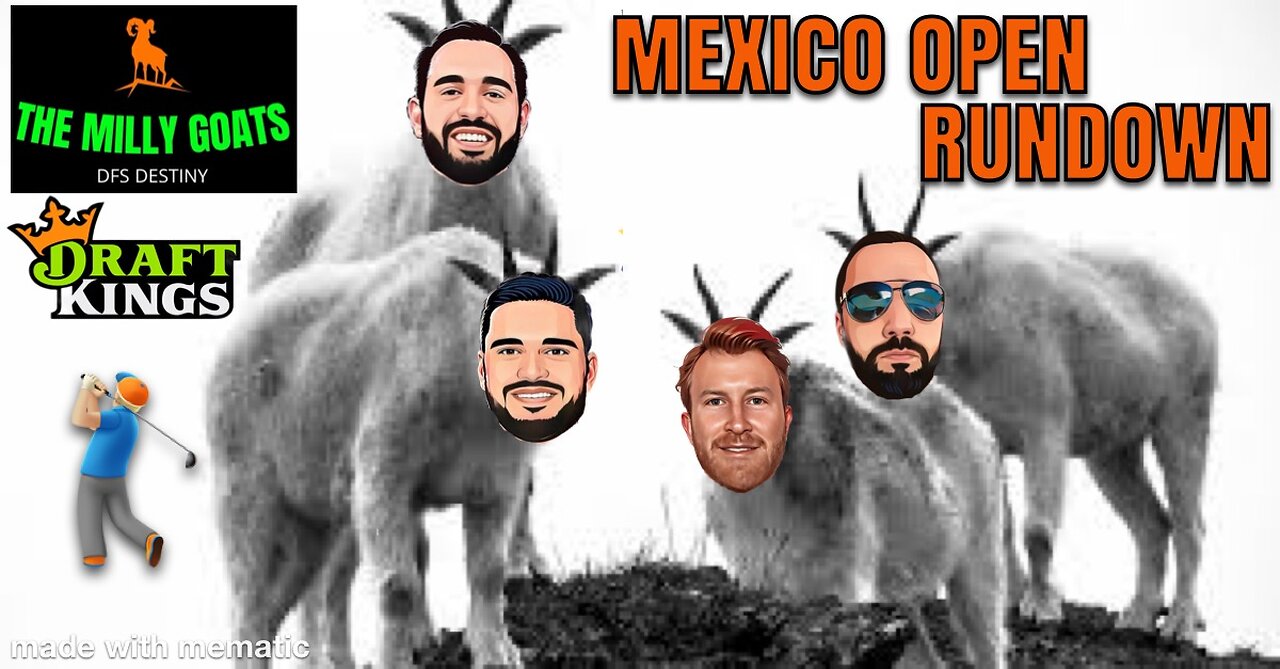 Mexico Open Recap, NFL Salary Cap, & Spray-Rod - DraftKings Destiny