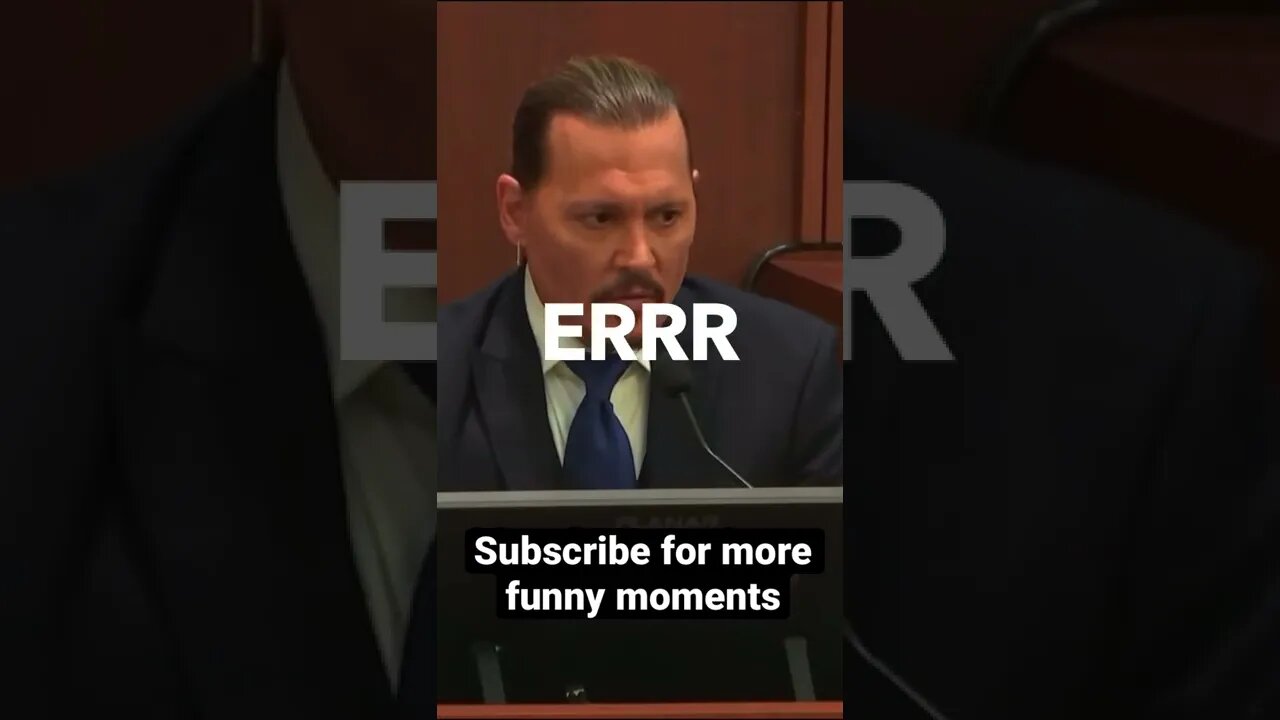 Funny moments from Johnny depp trial #shorts