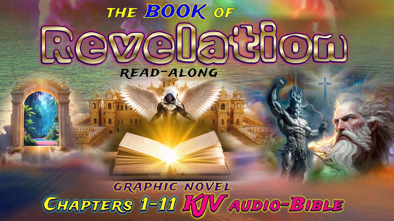 ✨The Book of Revelation: Prophecies happening now⚡Chapters 1- 11 | 4K Ultra HD | audio Bible KJV