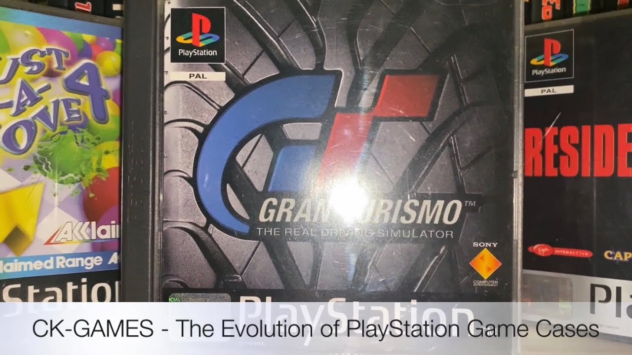 The Evolution of PlayStation Game Cases #playstation