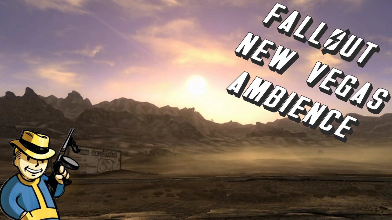 You are taking a rest after hunting down the elusive Texas Red | Fallout New Vegas Ambience