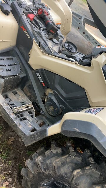 Can am steering noise