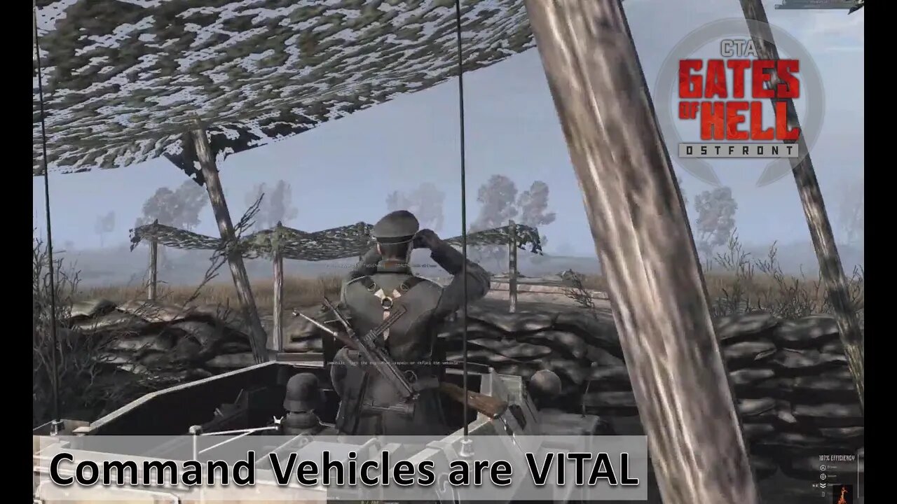 [Ex. Conquest/Germ] Command Vehicles are Vital l Gates of Hell: Ostfront]