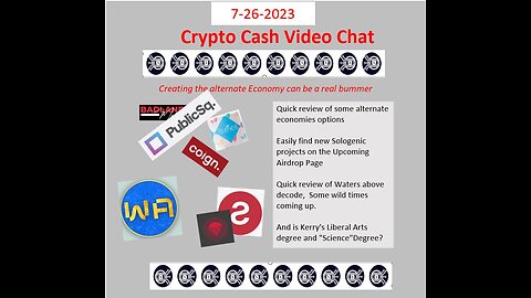 Crypto Cash Video Chat Volume 31