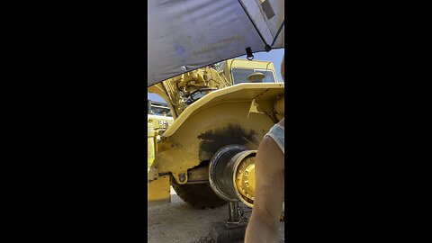 Putting the tire back on