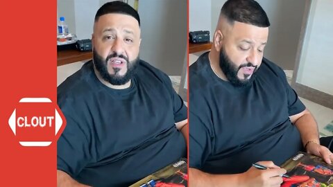 DJ Khaled Signing "Father Of Asahd" Vinyl Copies!