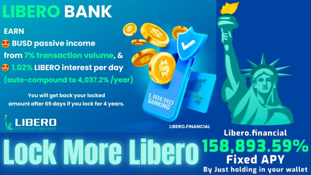 How To Add More Libero To Locked Amount | Libero Bank