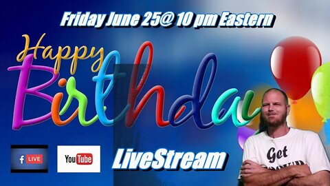 Happy Birthday Dj Infantry! Birthday Live Stream celebration!