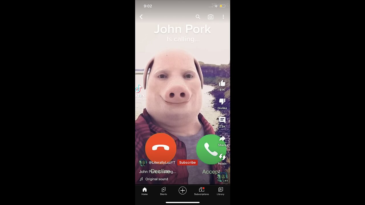 John Pork is calling…