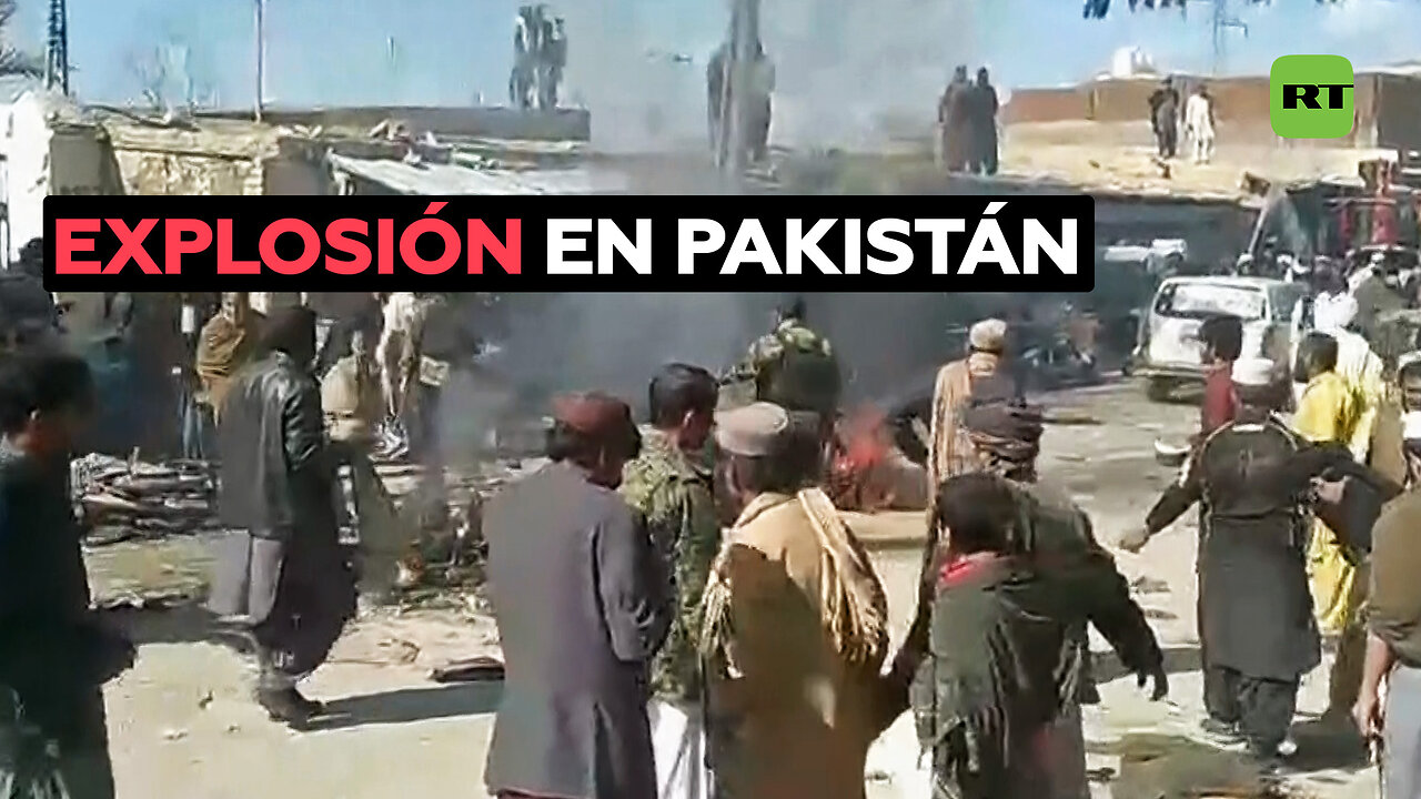 Explosión frente a la sede de un partido político en Pakistán