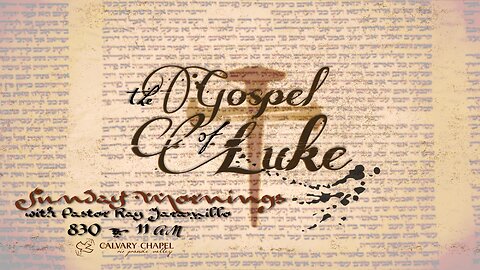 CCRGV Luke 3:16-36 - John Baptizes Jesus