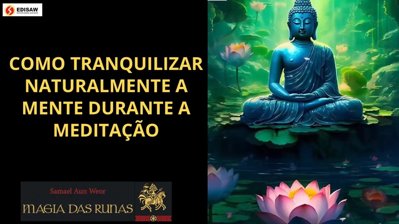 COMO SILENCIAR NATURALMENTE A MENTE NA MEDITAÇÃO - REFLEXÃO SERENA