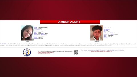 Amber Alert for Jupiter teen