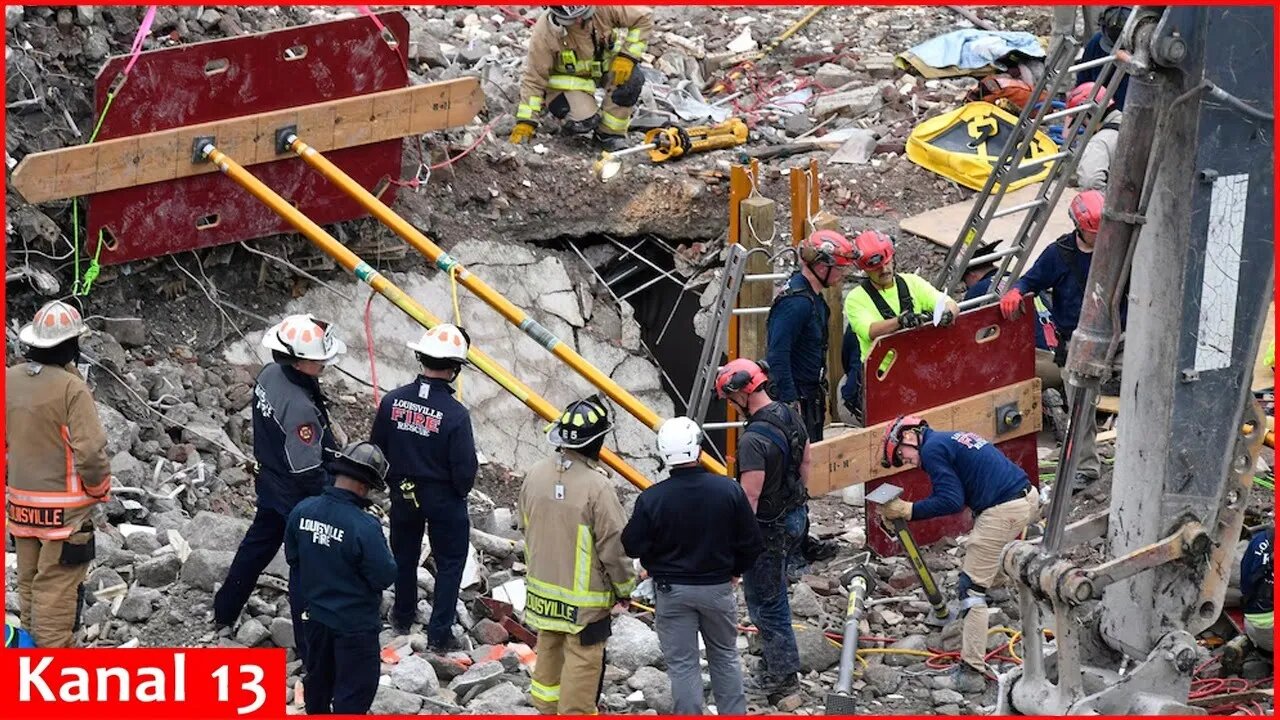 Worker rescued from rubble after Kentucky construction accident