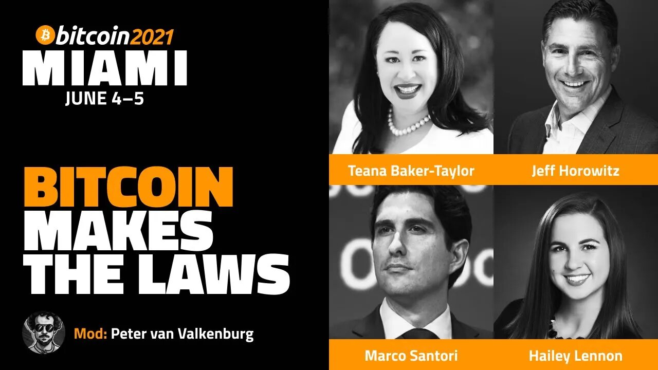 Bitcoin 2021: Bitcoin Makes The Laws