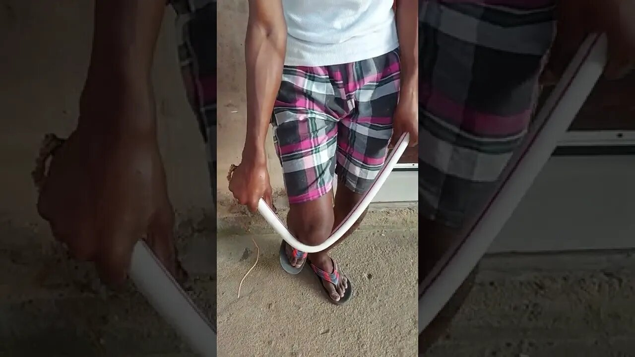 Training The Younger Generation | Using A 3/4 Inch P.V.C. Bender To Bend A 25MM P.V.C. Pipe #Shorts