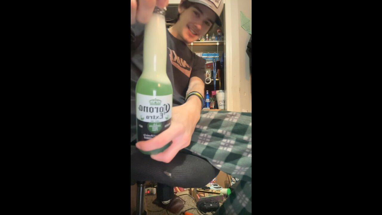 Mixing THC Drink In Corona Extra Beer!