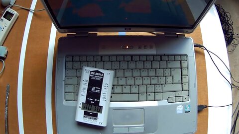 EMF from old laptop with hard-drive