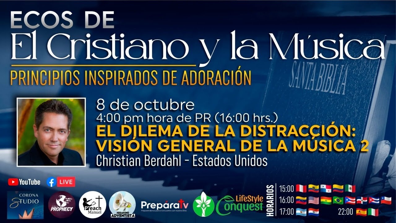 ECOS DE EL CRISTIANO Y LA MÚSICA 1/3 | CHRISTIAN BERDAHL | VISIÓN GENERAL DE LA MÚSICA 2 | TEMA1