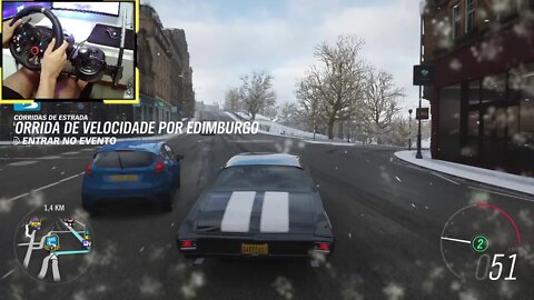 CHEVROLET BARRETT JACKSON 1970 Forza Horizon 4 gameplay Logitech g29