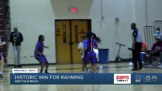 Cassandra Rahming wins historic game