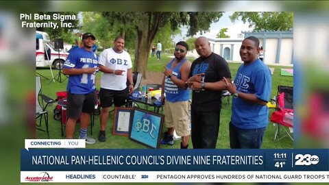 National Pan-Hellenic Council's Divine nine fraternities