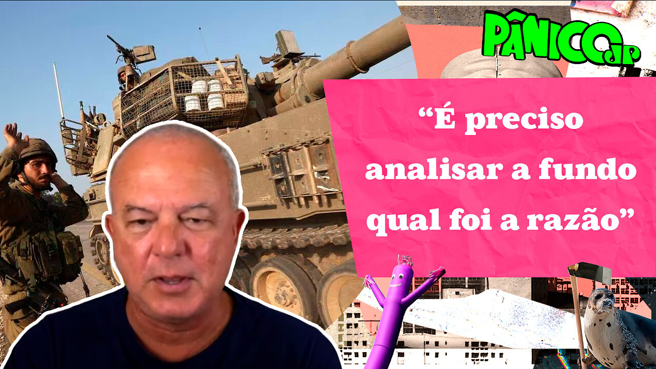 ROBERTO MOTTA DÁ OPINIÃO NA LATA SOBRE ATAQUES EM ISRAEL