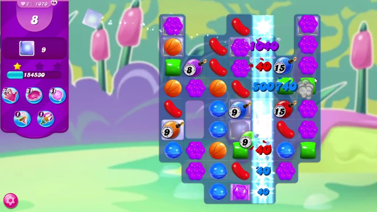 Candy Crush Saga Level 1070