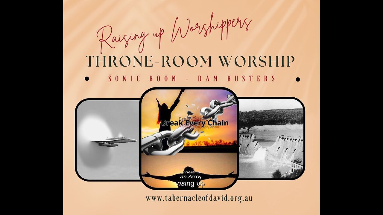 RAISING UP WORSHIPPERS: releasing sonic boom of Spirit