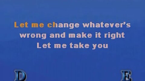 Let me be there - Karaoke