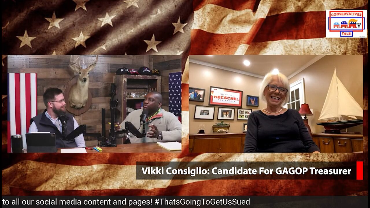 Episode #64 - Vikki Consiglio: Candidate For GAGOP Treasurer