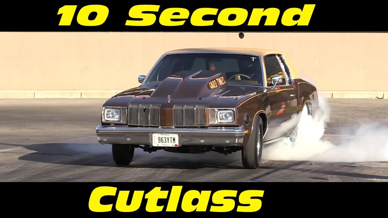 10 Second Olds Cutlass Drag Race Wednesday Night Drags