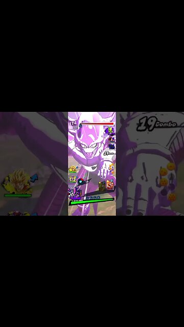 Dragon Ball Legends - Extreme 3rd Form Frieza Crazy Finger Beam Special Move Gameplay (DBL01-43E)