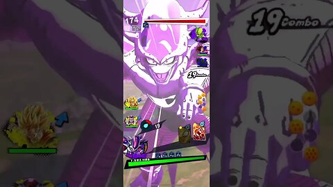 Dragon Ball Legends - Extreme 3rd Form Frieza Crazy Finger Beam Special Move Gameplay (DBL01-43E)