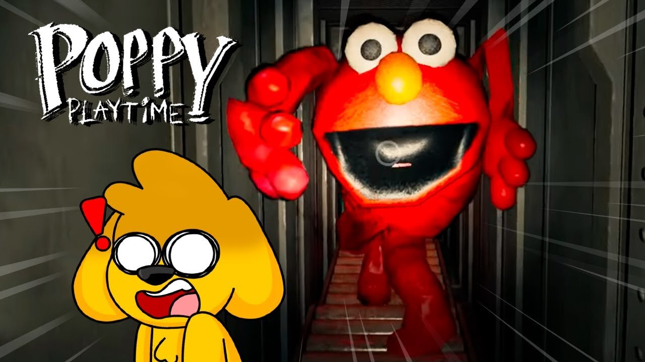 ¡DESBLOQUEO a ELMO en POPPY PLAYTIME! 😱💥 NUNCA JUEGUES con ELMO.EXE en la VIDA REAL!!!