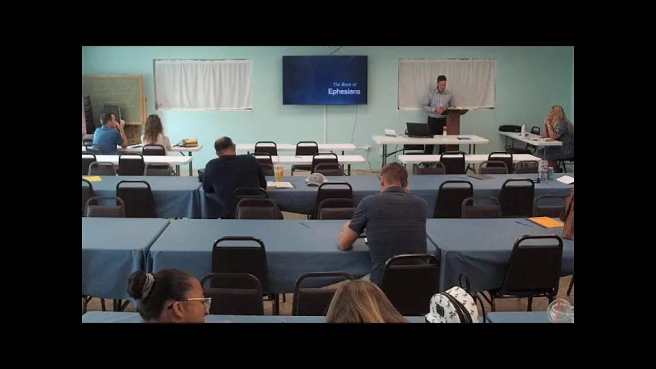 8-29-2021 Ephesians 1:3 with Pastor Craig Campbell