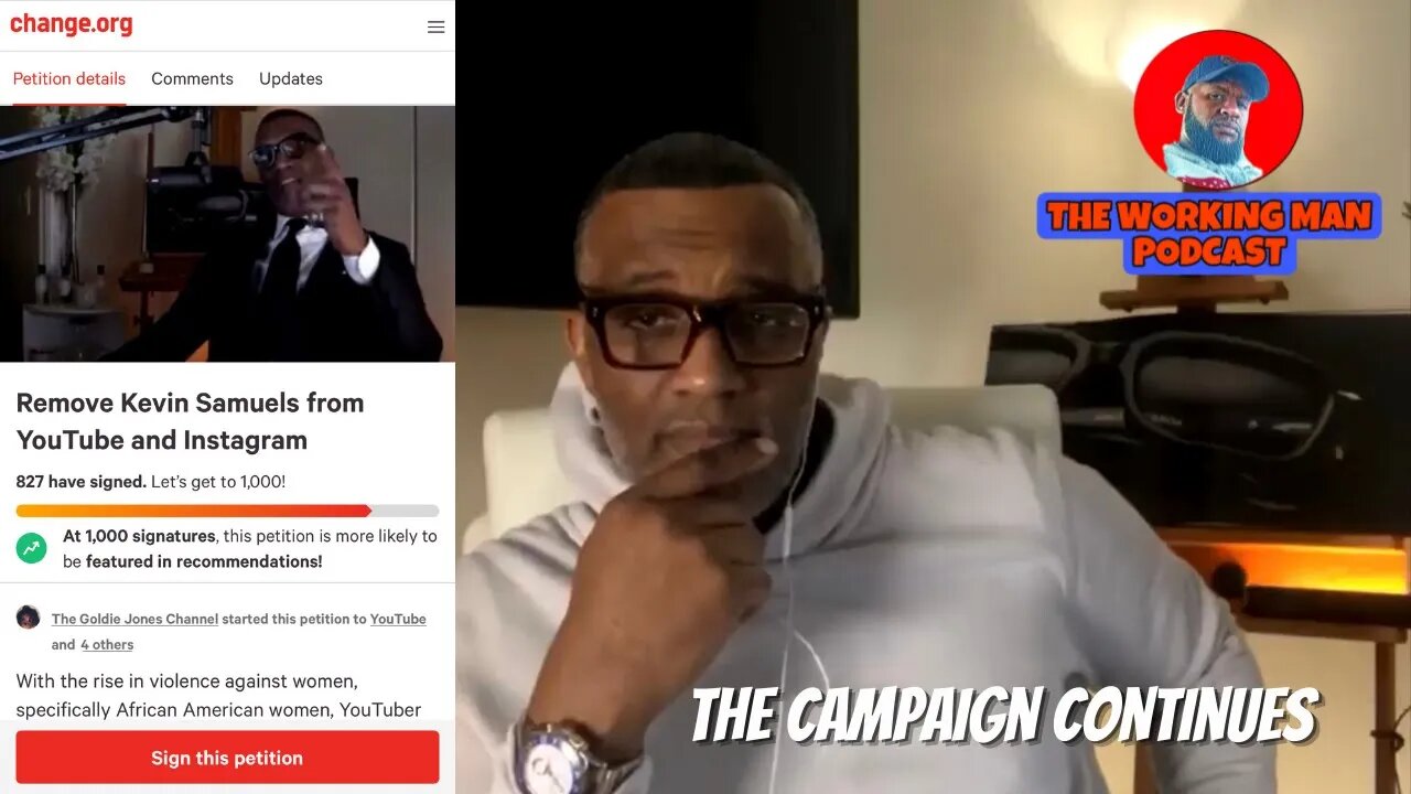 Petition Started To Have Kevin Samuels Removed From The Internet #kevinsamuels