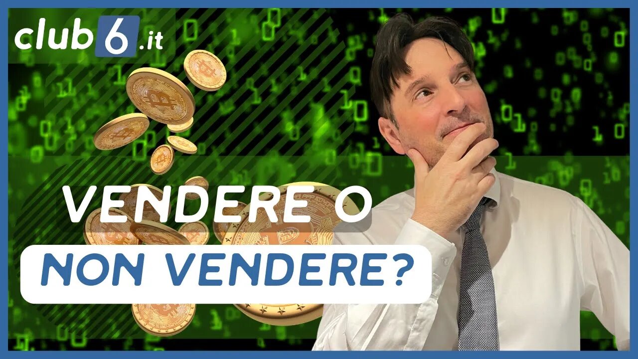 VENDERE IL BITCOIN ADESSO ? BITCOIN A ZERO ? LA MIA PREVISIONE DEL PREZZO DEL BITCOIN OGGI