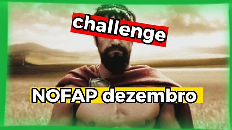 Nofap desafio de dezembro