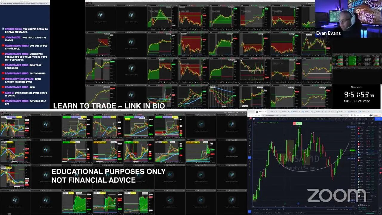 LIVE: Trading | $TOUR $EVFM $KZR $BRDS