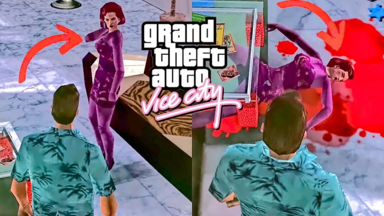 How To Find & Kill Mercedes at The Beginning of GTA Vice City? (Hidden Secret Mission)