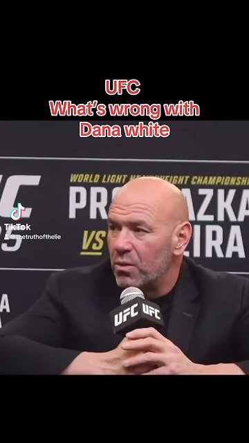 UFC boss Tony by is he shaking