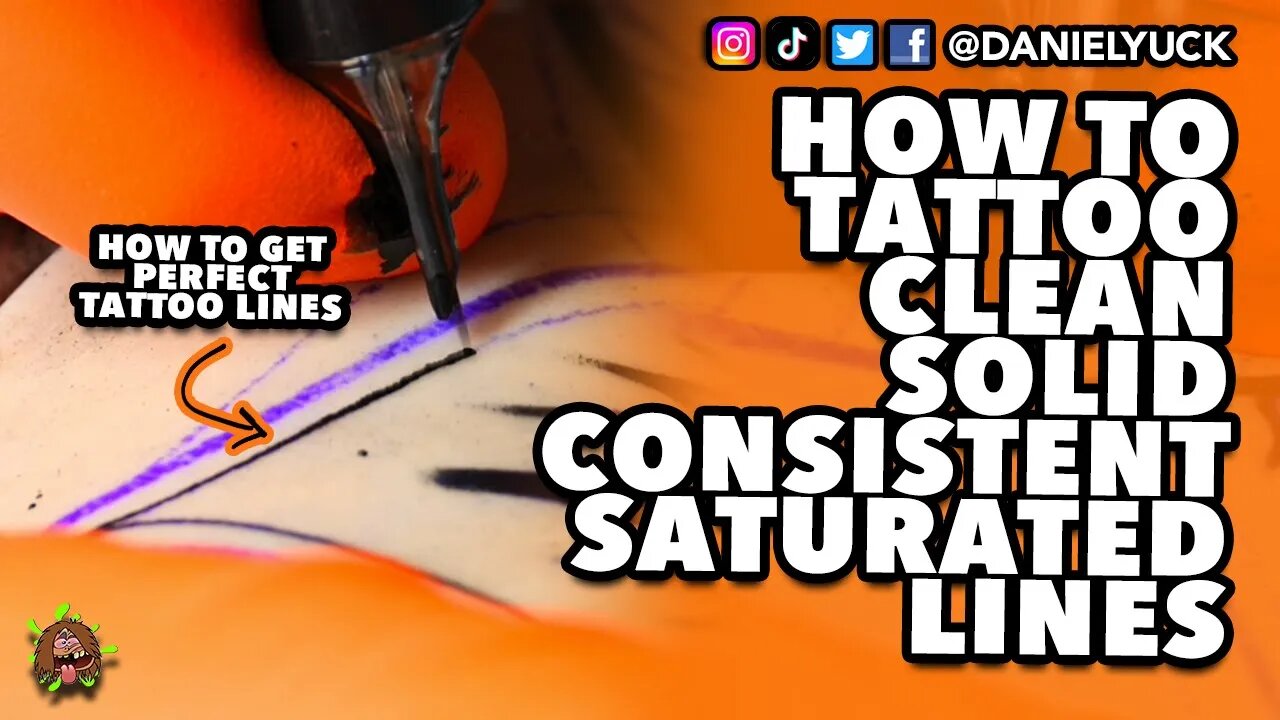 How To Pull Clean Consistent Saturated Tattoo Lines