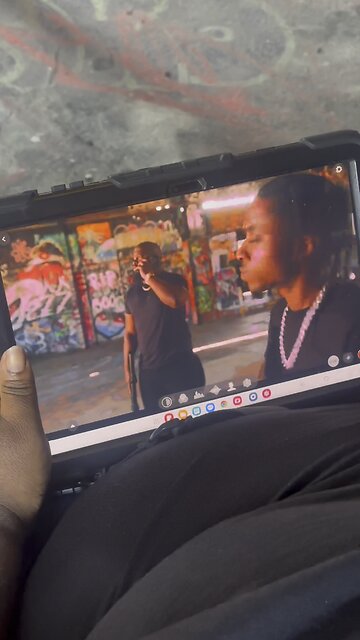 Treyco Behind the scenes of movie “Smoke & Ashes”