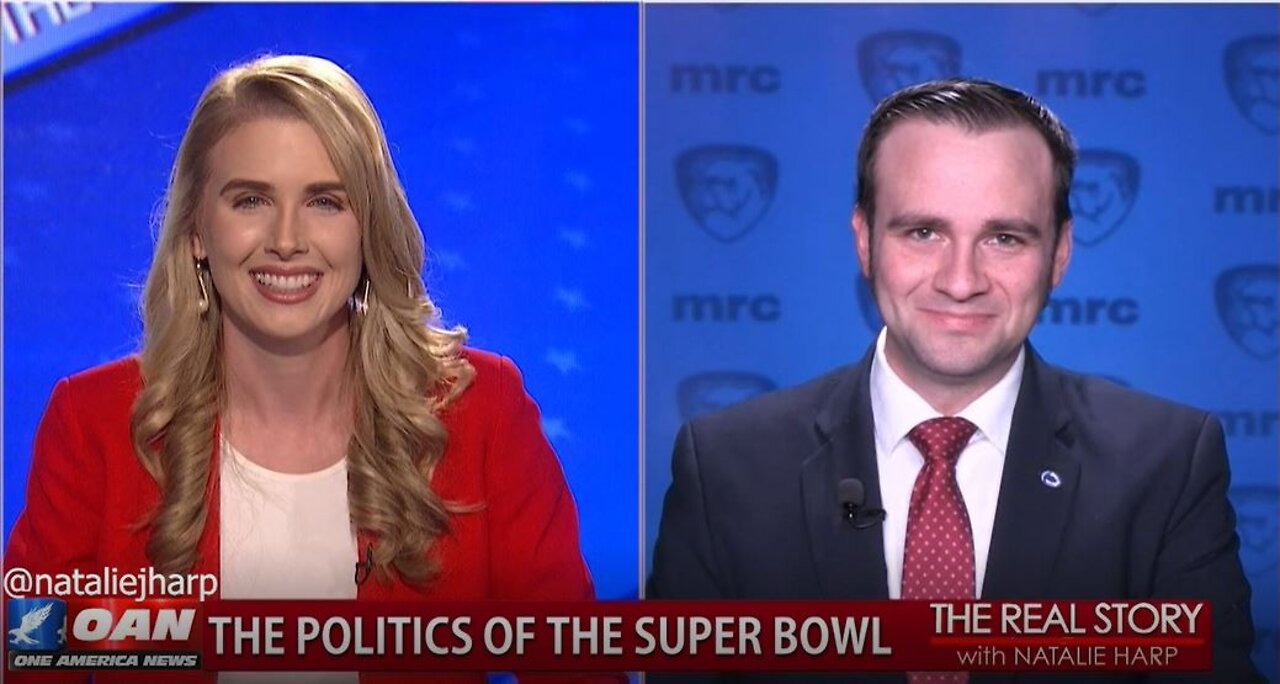 The Real Story - OAN Super Bowl Hypocrisy with Curtis Houck